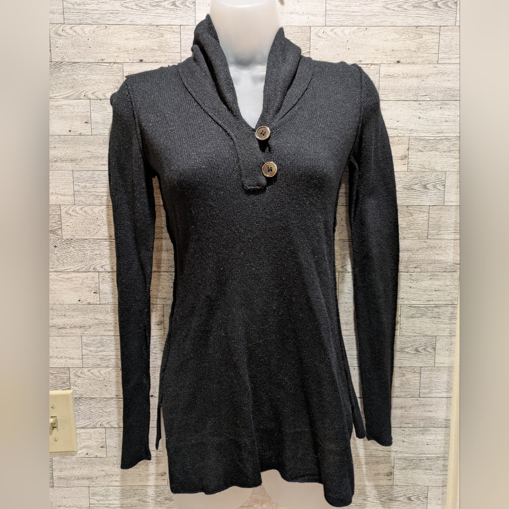 Acrobat Black Knit Sweater Size Xs